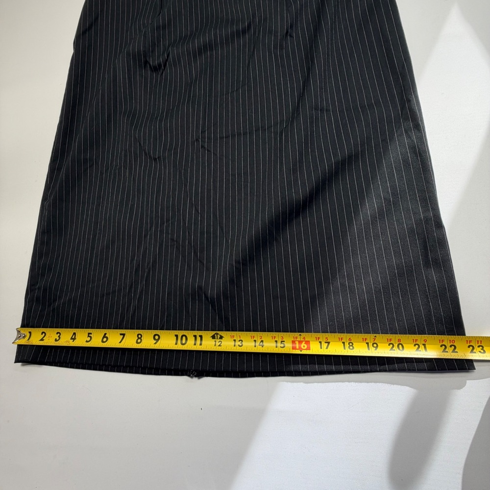 Lane Bryant Pinstripe Pencil Skirt Size 18‎ NWT Stretch Career Wear $44 Retail - Picture 4 of 7